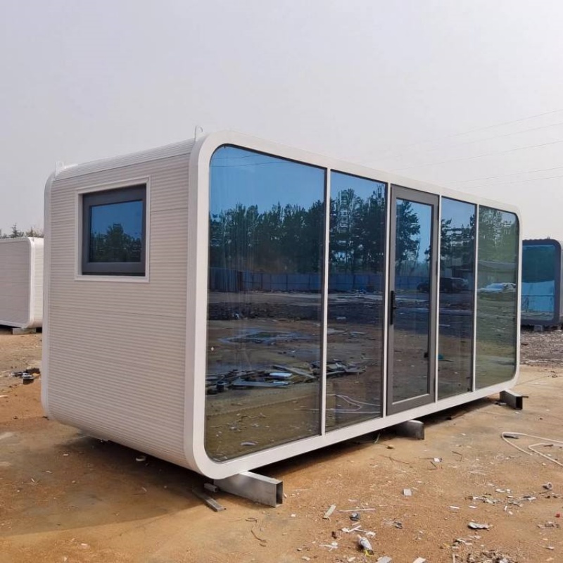 Outdoor Prefab House Living Modular Design Officepod Prefabricated House apple Cabin Working apple Cabin