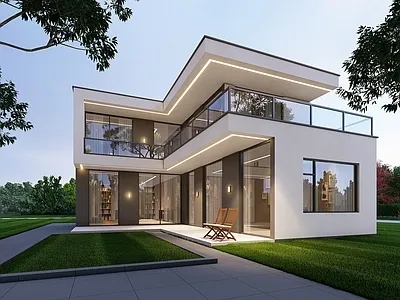 Modular Steel Structure Villa Design