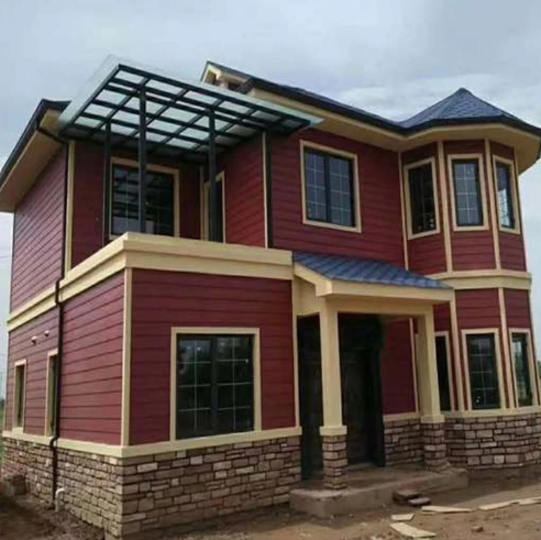 Luxurious Two-Layer Modular Light Steel Frame Living Villa for Quick Assembly