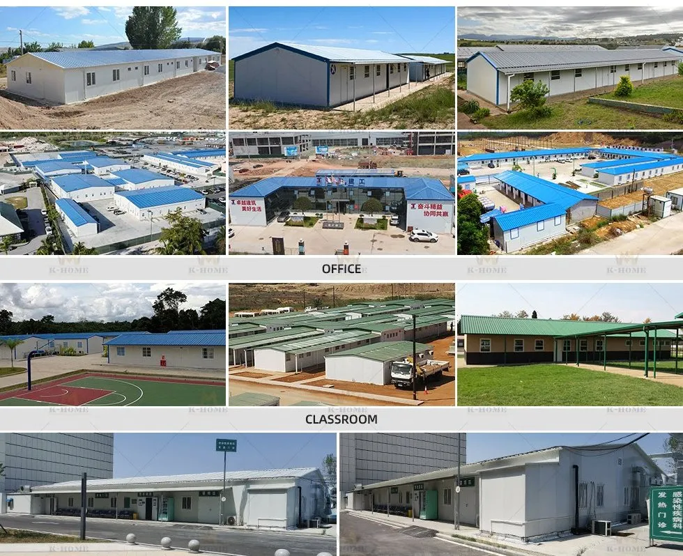 Fast Assembly Cheap Steel Customization Prefabricated Worker Camp Building