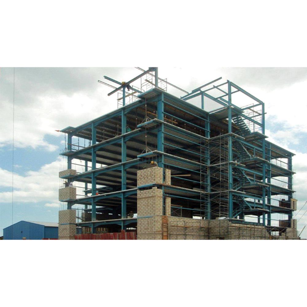 China Prefabricated Steel Structure Prefab House School Hall Construction Building