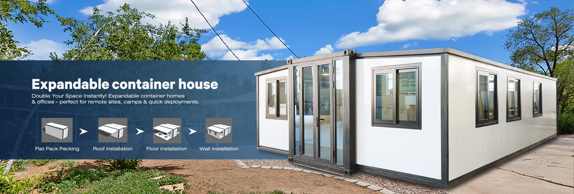 Container House Banner