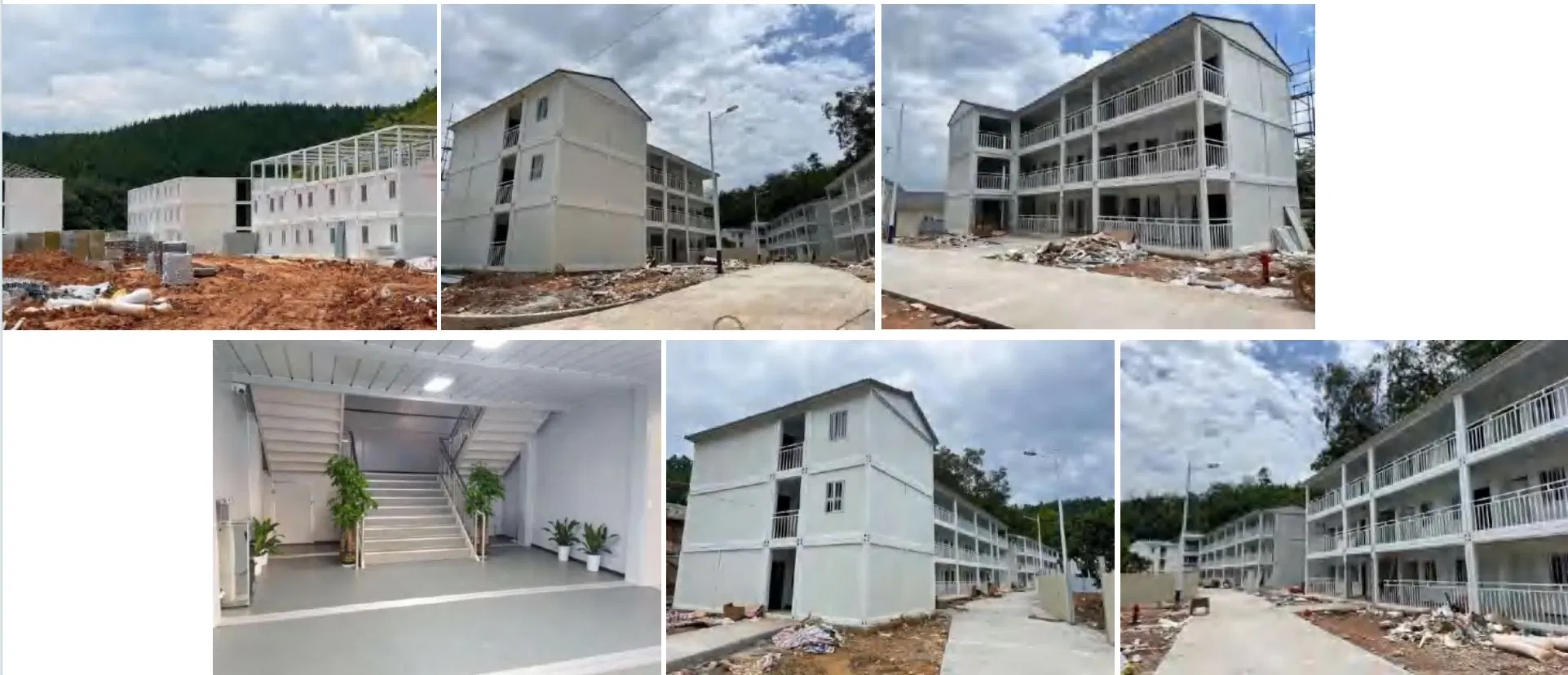Modern 20FT Flat Pack Modular Prefab Tiny Home Solutions Detachable Container House Prefabricated House