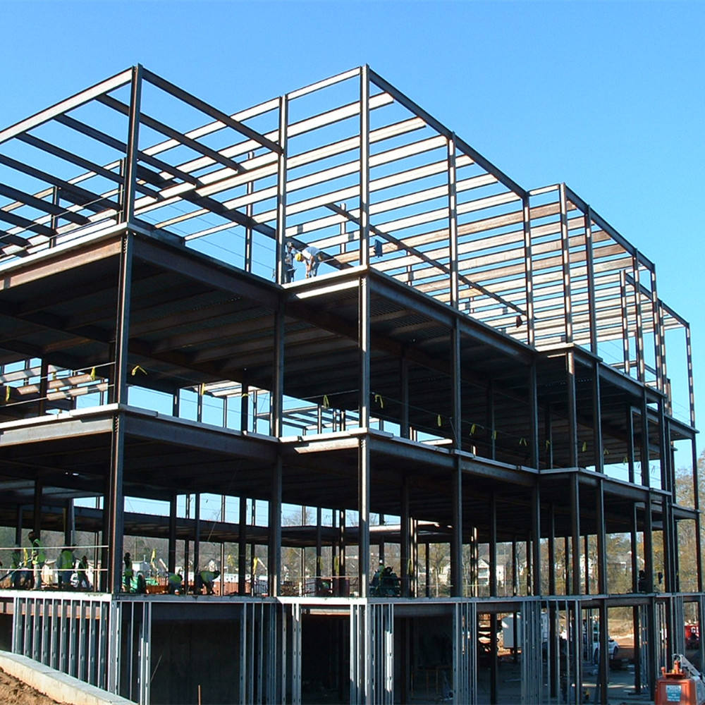 Modern Prefabricated Steel Modular Structures For Apartments Office Buildings Schools Hotels