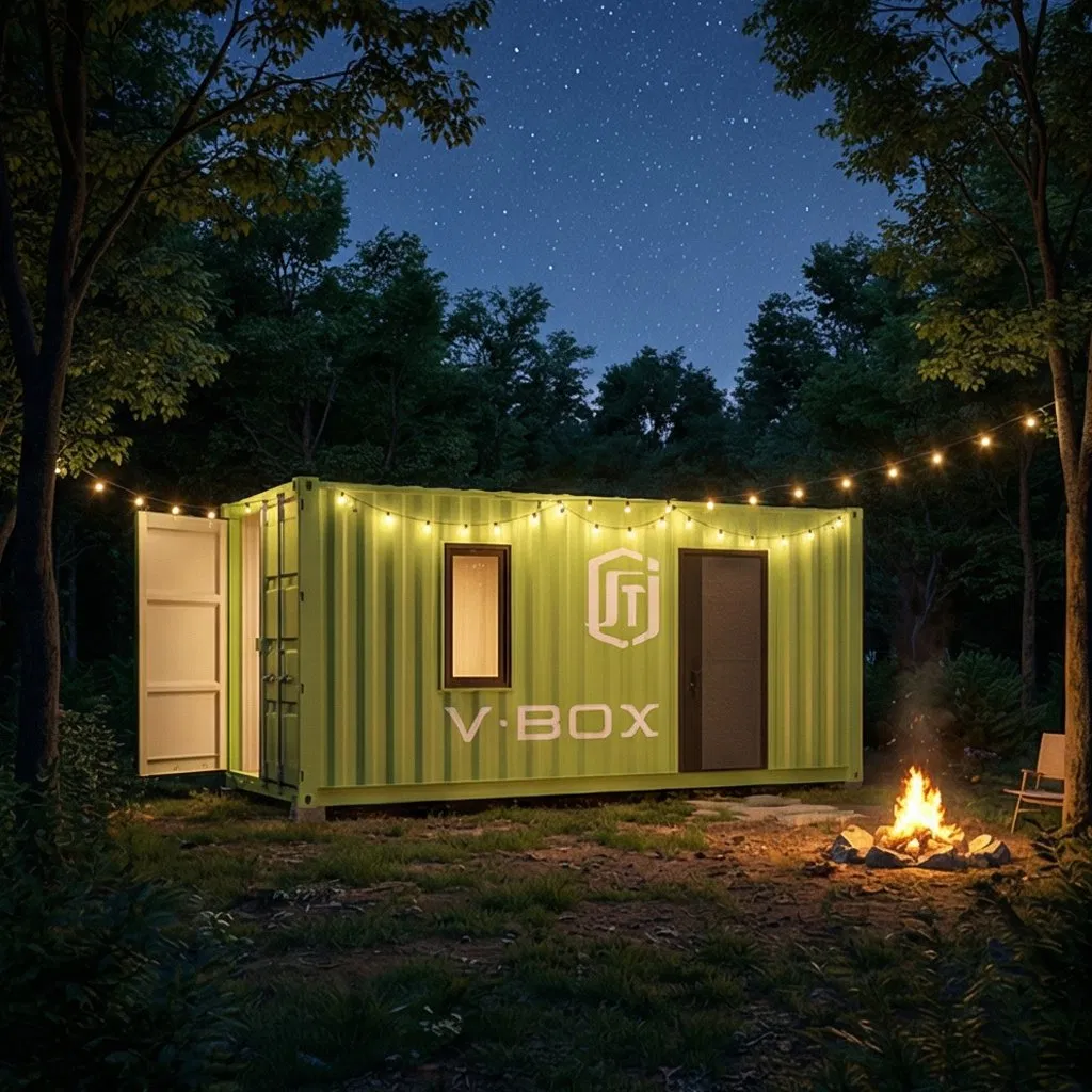 Steel Tiny Prefabricated Elegant Robust Luxury Eco-Friendly Prefab Container House