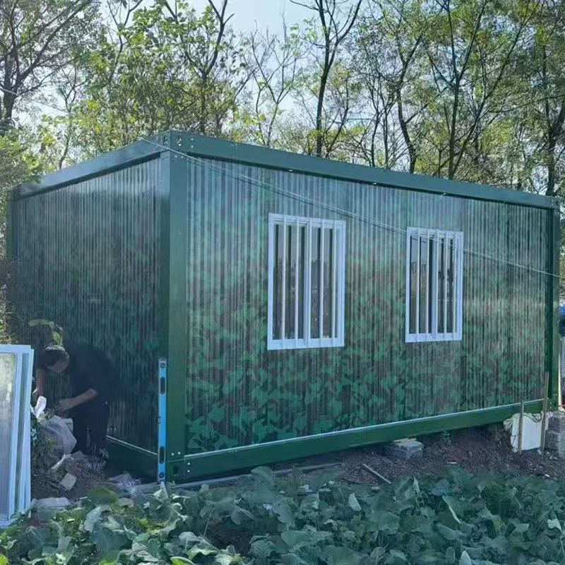 Custom Factory Direct Prefabricated Steel Industrial Container House for Construction Site Temporary Office Dormitory Apartment