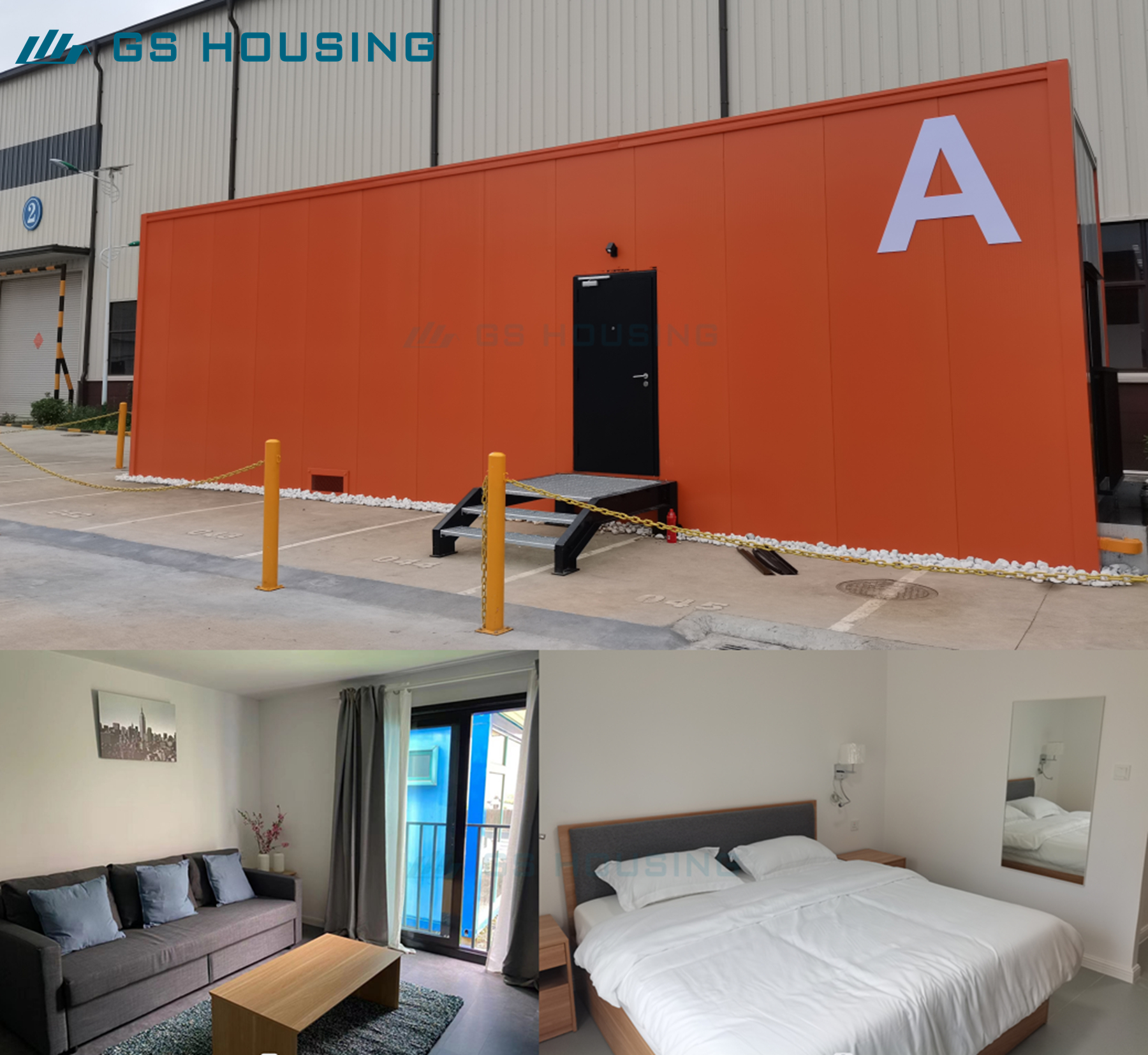 Container Interior Bedroom Design