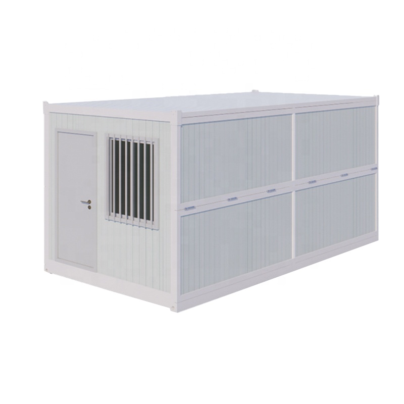 High Quality Galvanized Windproof Folding Container House Prefabricated Panel House Modular House for Emergency Shelter