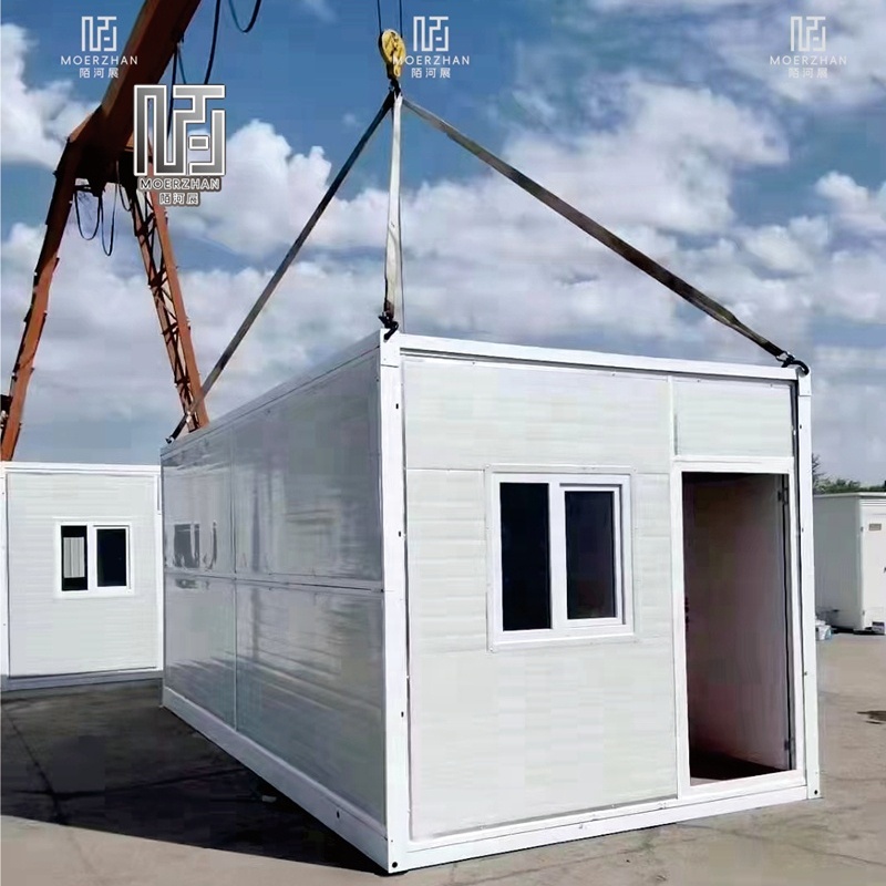 High Quality Galvanized Windproof Folding Container House Prefabricated Panel House Modular House for Emergency Shelter