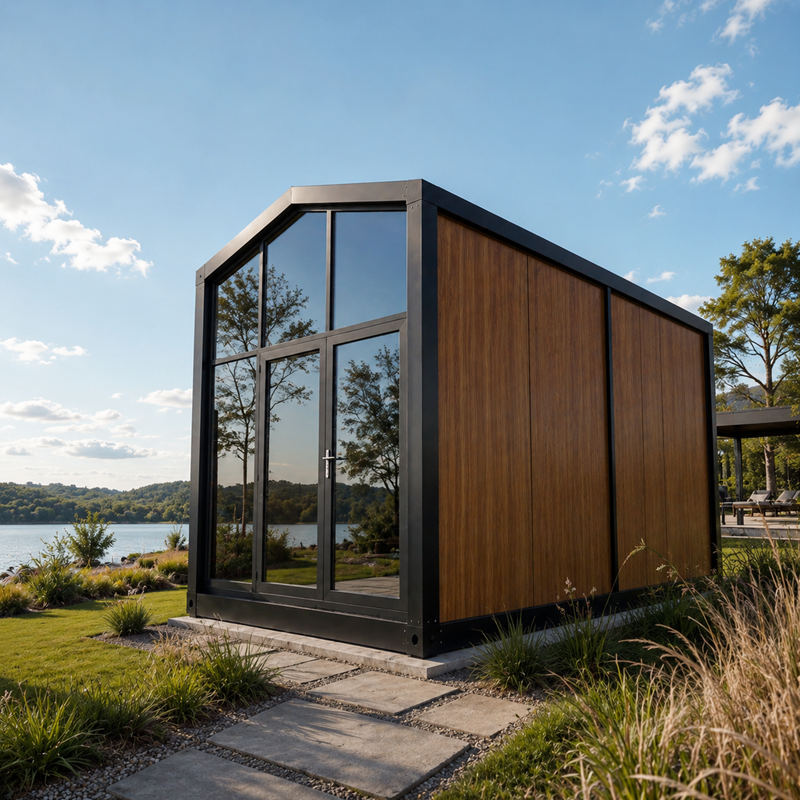 Luxury Prefab House Modular Resort Cabin - Portable Modern Container Villa for Glamping &amp; Homestay