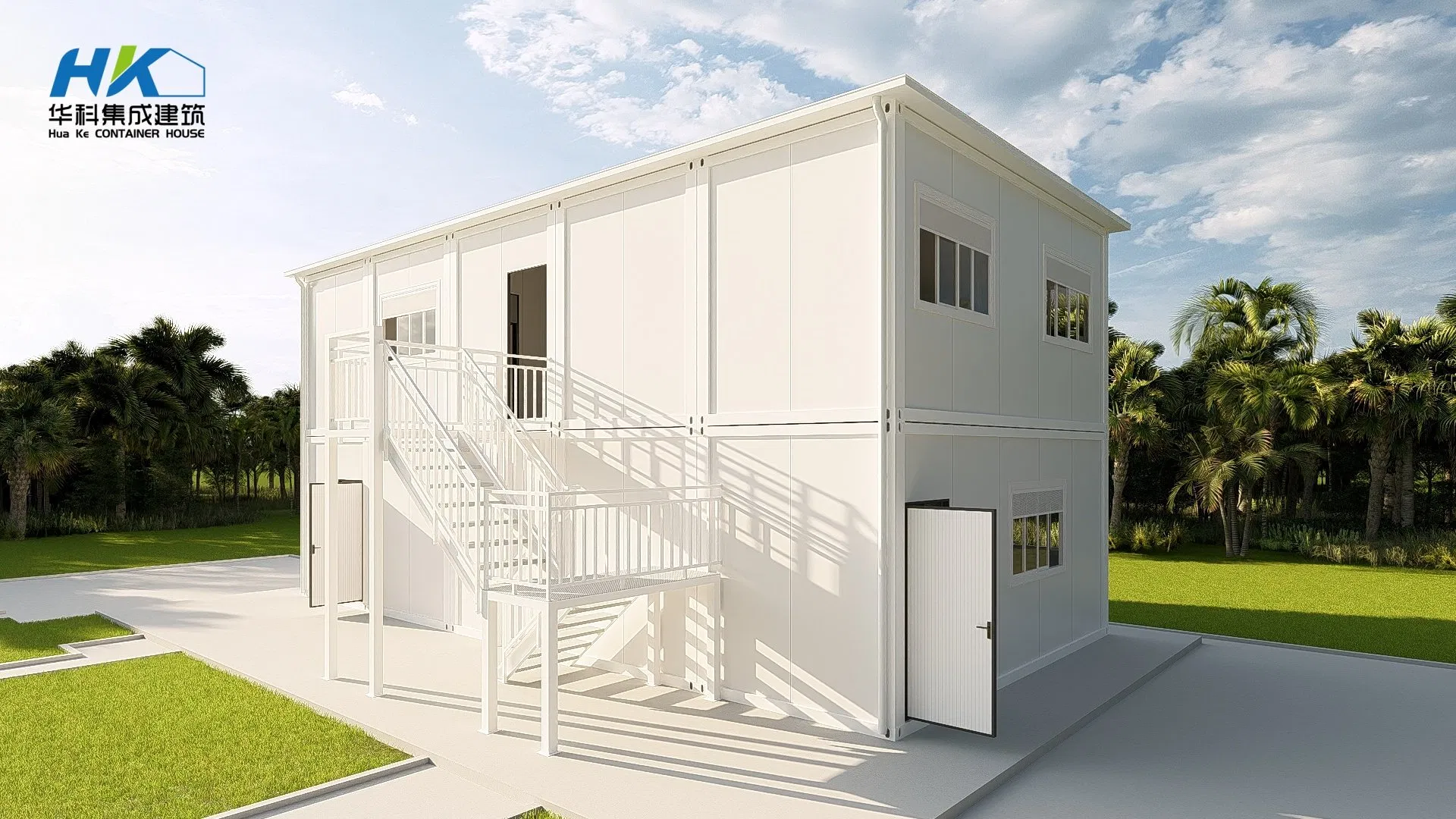 Fast Install and Affordable Prefab Container Accommodation Dormitory Office Building for Worker Construction Worker Camp