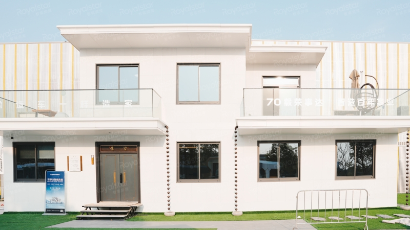 Energy Efficient Green Light Steel Luxury Modular Prefab Villa
