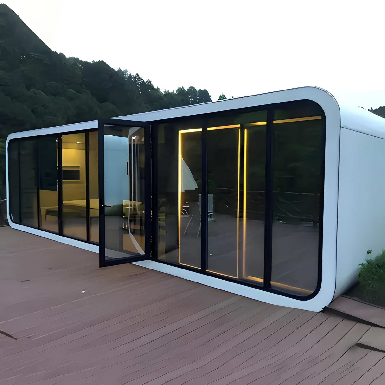 Outdoor Prefab House Living Modular Design Officepod Prefabricated House apple Cabin Working apple Cabin