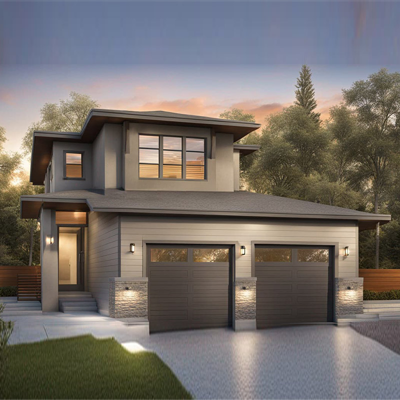 Prefabricated Houses 3 Bedrooms Luxury Prefab Modular Homes Light Steel Villas