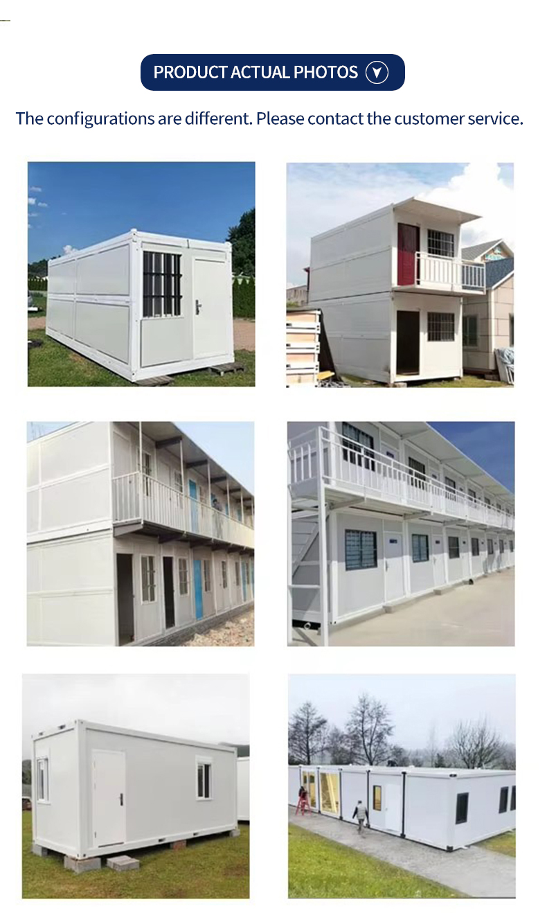 Security Foldable 20Ft 40Ft Expandable Container House Prefabricated Houses With Prefab Building Luxury Mobile Home Tiny House