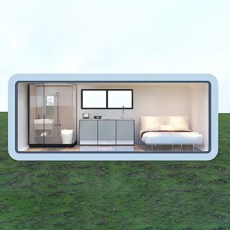 Outdoor Prefab House Living Modular Design Officepod Prefabricated House apple Cabin Working apple Cabin