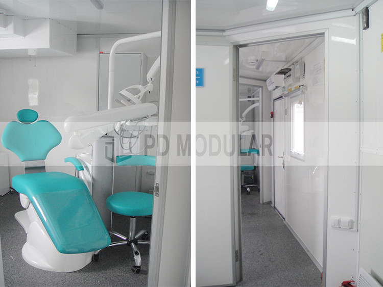 Customized OEM Prefabricated Modular Movable Patient Treatment Mobile Medical Hospital Clinic Building House with Surgical Room