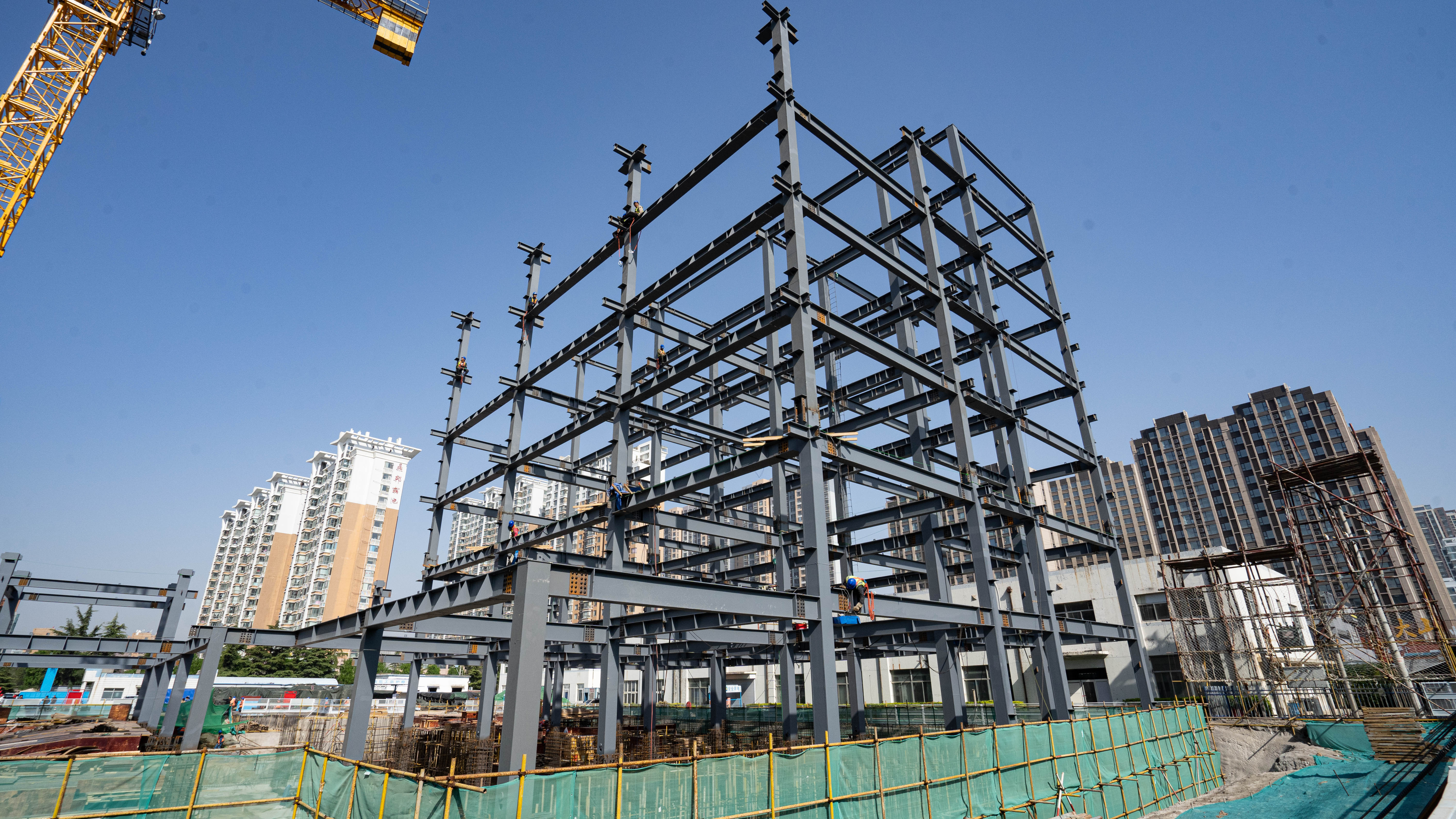 Steel Structure Site Work
