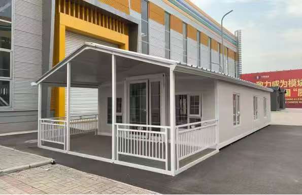 20ft Luxury Foldable Expandable Steel Container House Modular Prefab Modern Villa Apartment Outdoor Living Room