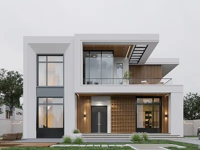 Modular Steel Structure Villa Assembly