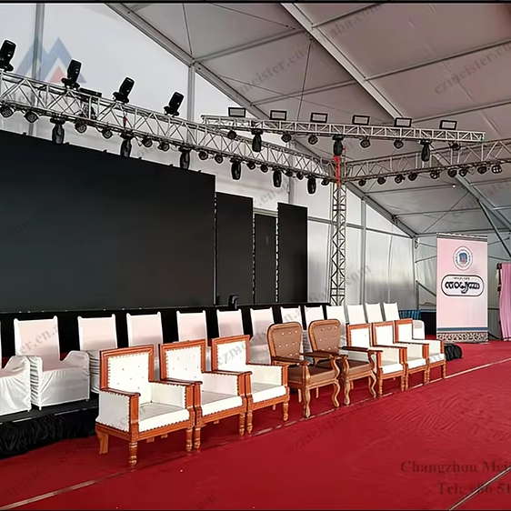 Large Custom Wedding Marquees Event Tent Carpas Para Eventos Heavy Duty Aluminum Frame Premium Windproof PVC