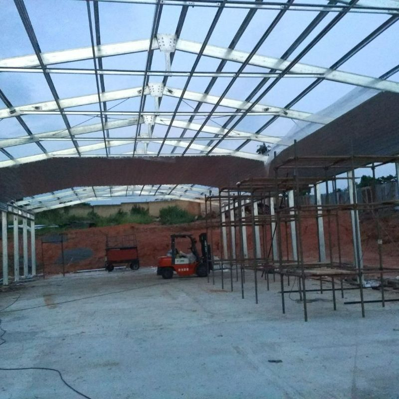 Double Storey Prefabricated Portable Modular Worker Camp Dormitory Poultry Farm Building