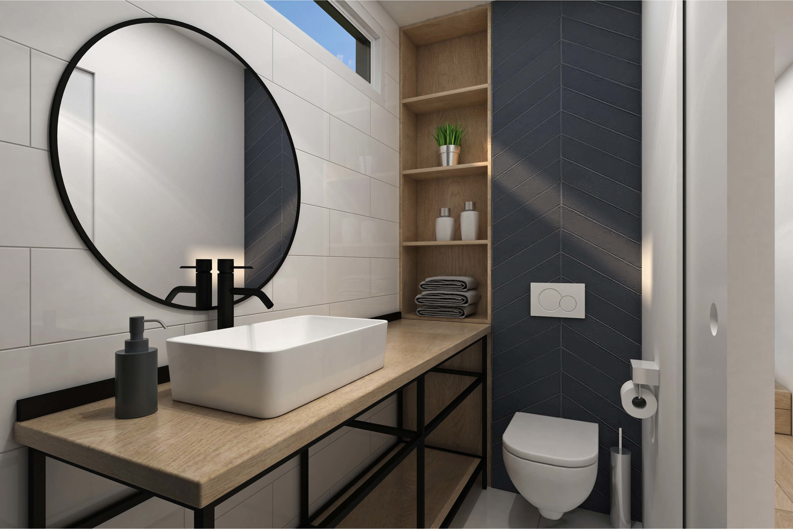 20Ft 40Ft New Luxury Modular Shipping Container House Tiny Homes Ready To Live With Bathroom Vanity Sink