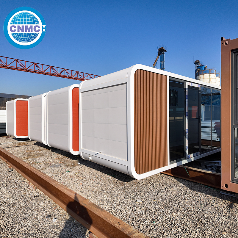 20FT Apple Cabin Mobile Coffee Shop Food Truck Cafe Kiosk Prefab Modular Commercial Building Container House Customizable