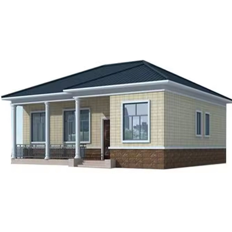 Resort Small Mobile Home Modern Modular House Prefabricated Homes Light Steel Villa