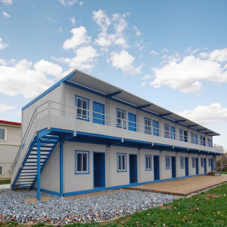Earthquake-Proof Flat Pack Container For Student Housing Dormitory Classroom Building Bedroom In Africa-for Uganda And Egypt