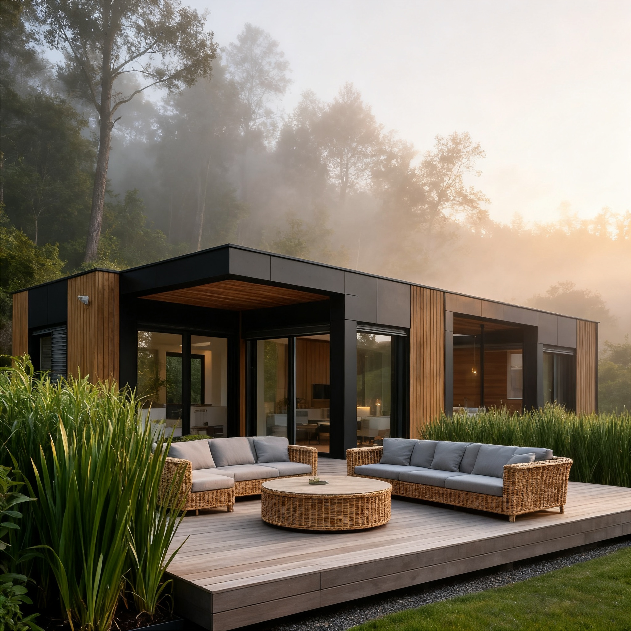 200M2 Modular Villas Modern and Eco-Friendly House Designs