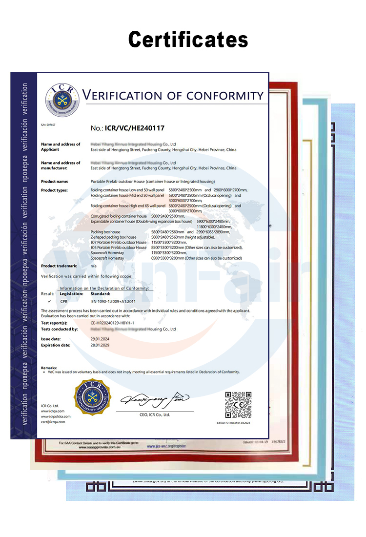 Quality Compliance Certificate