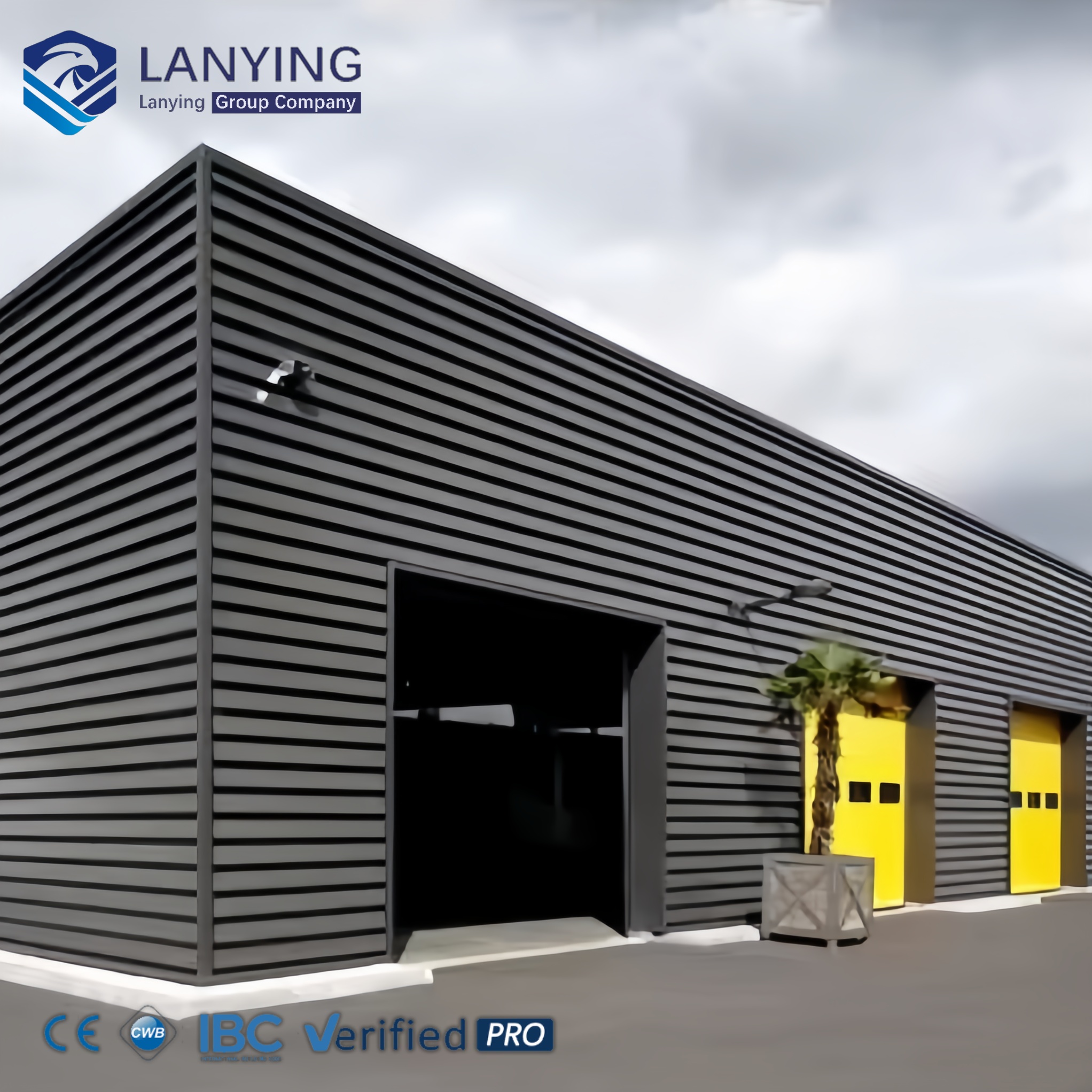 Prefabricated Steel Structure Logistics Warehouse Workshop Industrial Building Commercial Building Steel Structure Warehouse