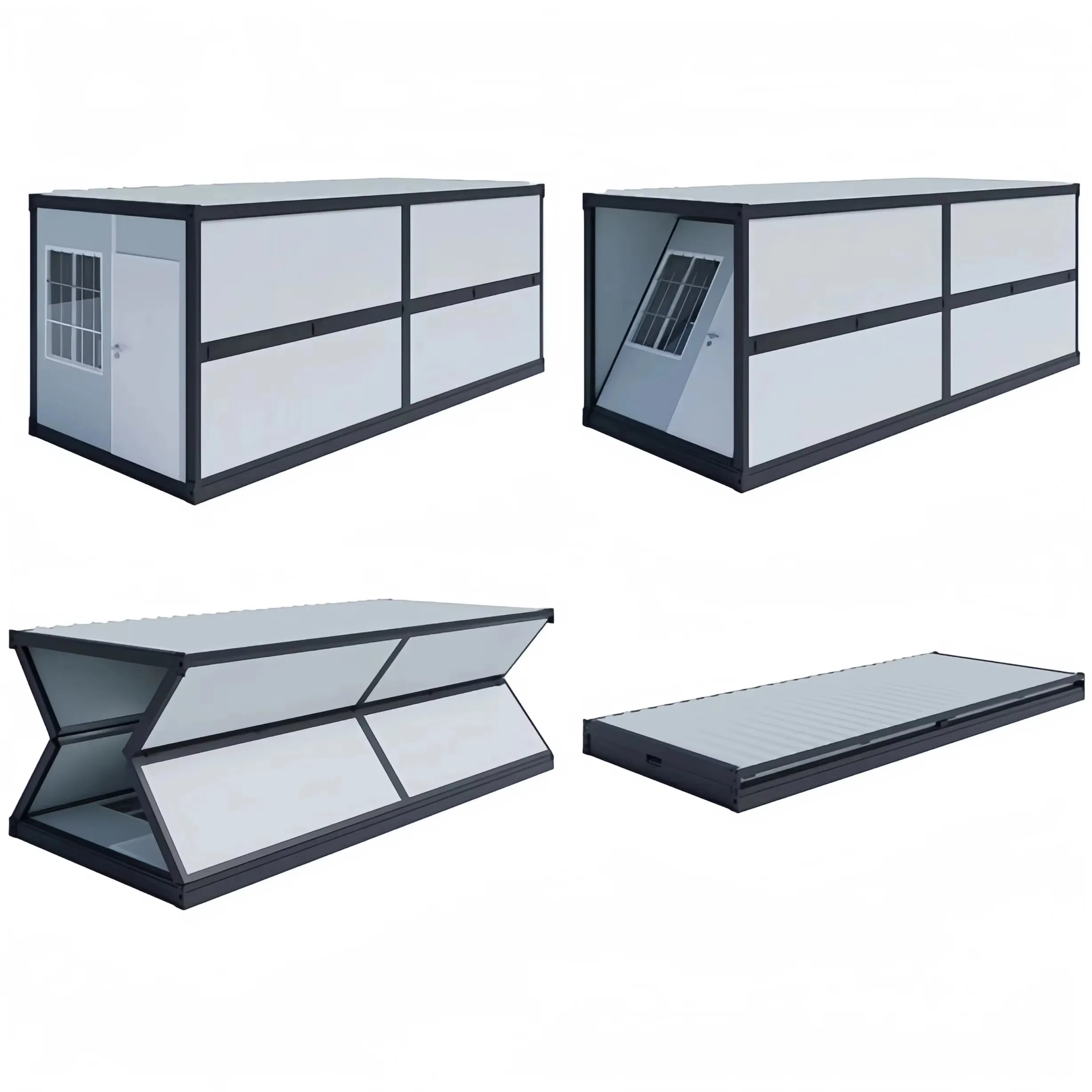Quickly Setup &amp; Easy to Movable Container House Portable Home for Adventure-Ready Dwelling