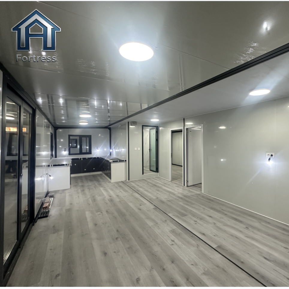 Ready Made 3 Bedroom Prefabricated House Prefab Modular Homes Expandable Container House Tiny Houses for office villa hotel