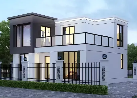Modular Steel Structure Villa Frame