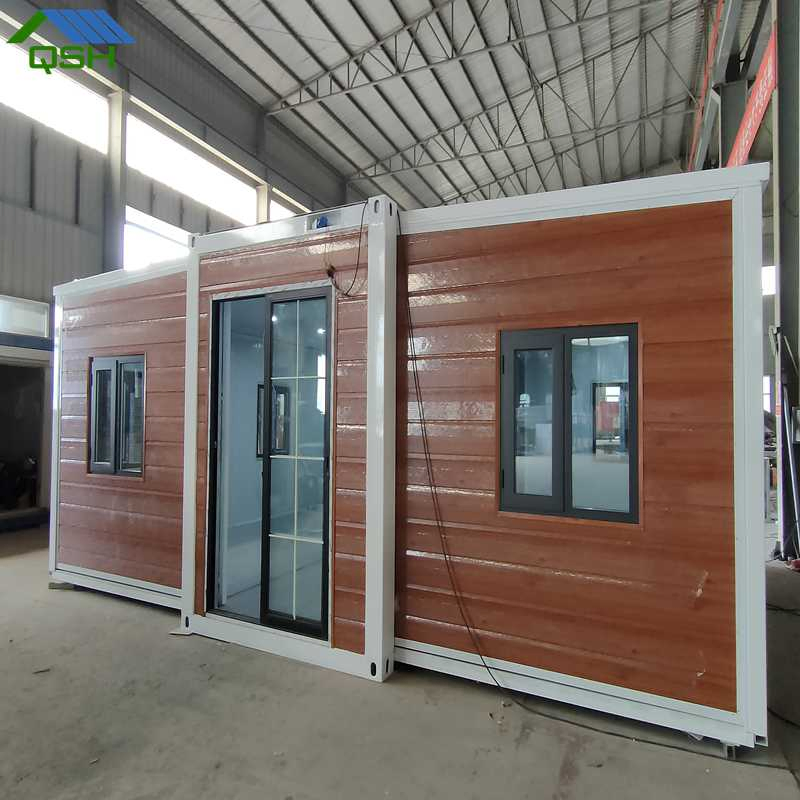 Mobile 2 Bedroom Granny Flat Expandable Container House for Office Courtyard