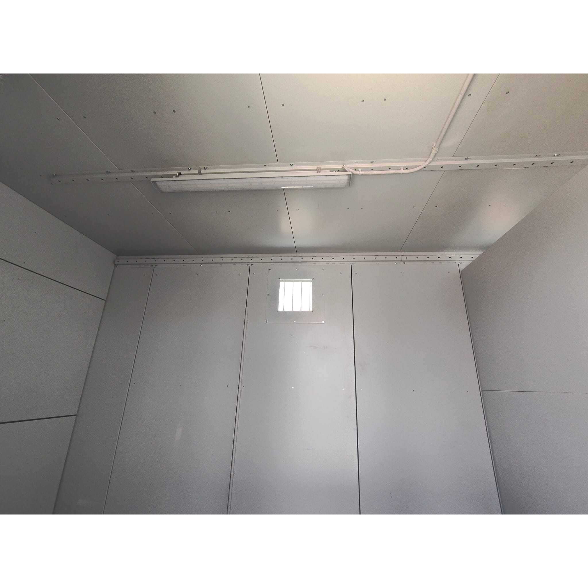 Prefabricated Cabin Shelter For MV LV Electrical Systems IP55 High Resistance