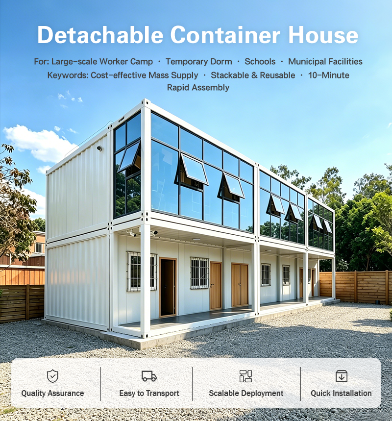 Detachable Container House Model