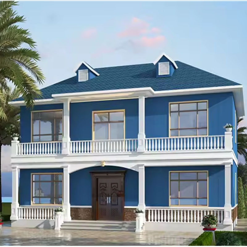 Resort Small Mobile Home Modern Modular House Prefabricated Homes Light Steel Villa