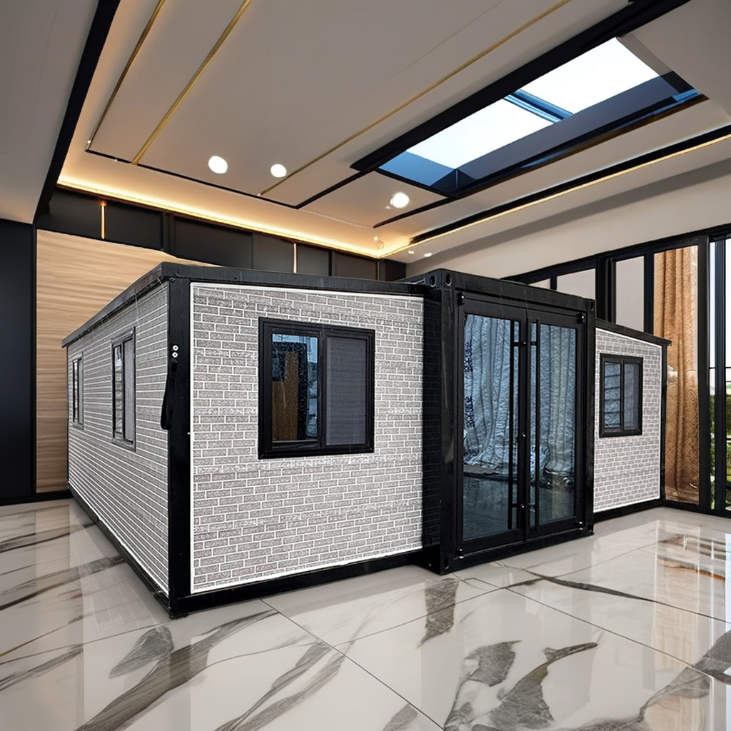 Outdoor Low Cost Heavy Duty Modular Expandable Luxury 40ft 30ft 20ft Container Foldable Tiny House With Bathroom