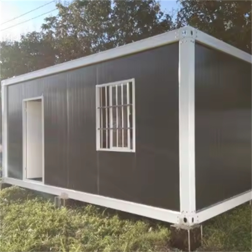 Factory Custom Prefab Sandwich Panel Container Homes Luxury Single Room Flat Pack House