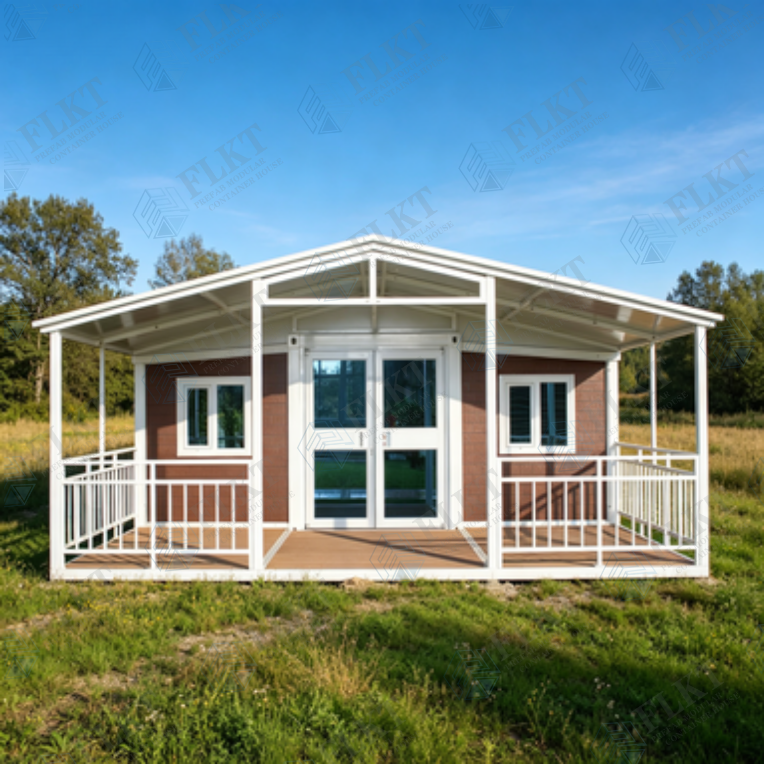 FLKT Sustainable Waterproof Expandable Container House 2 Years Warranty Source Factory Modern Prefabricated Modular Green Home