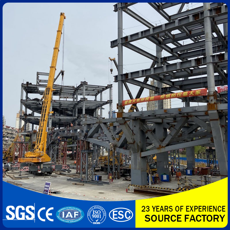 Easy Installation CE Detachable Design Steel Building Prefabricated Building Prefabricated House for Site Temporary Dorm in Worker Camps