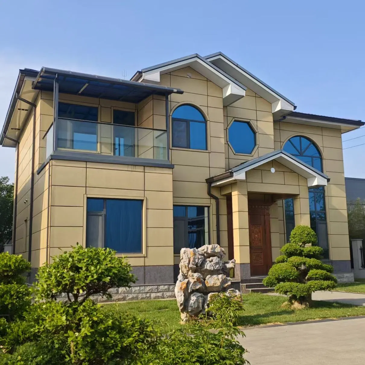 Two-Layer Modular Steel Living House Light Steel Villa