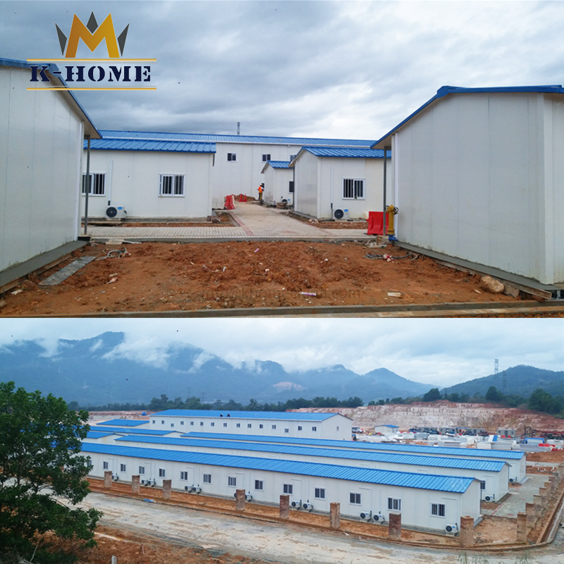 Fast Assembly Cheap Steel Customization Prefabricated Worker Camp Building