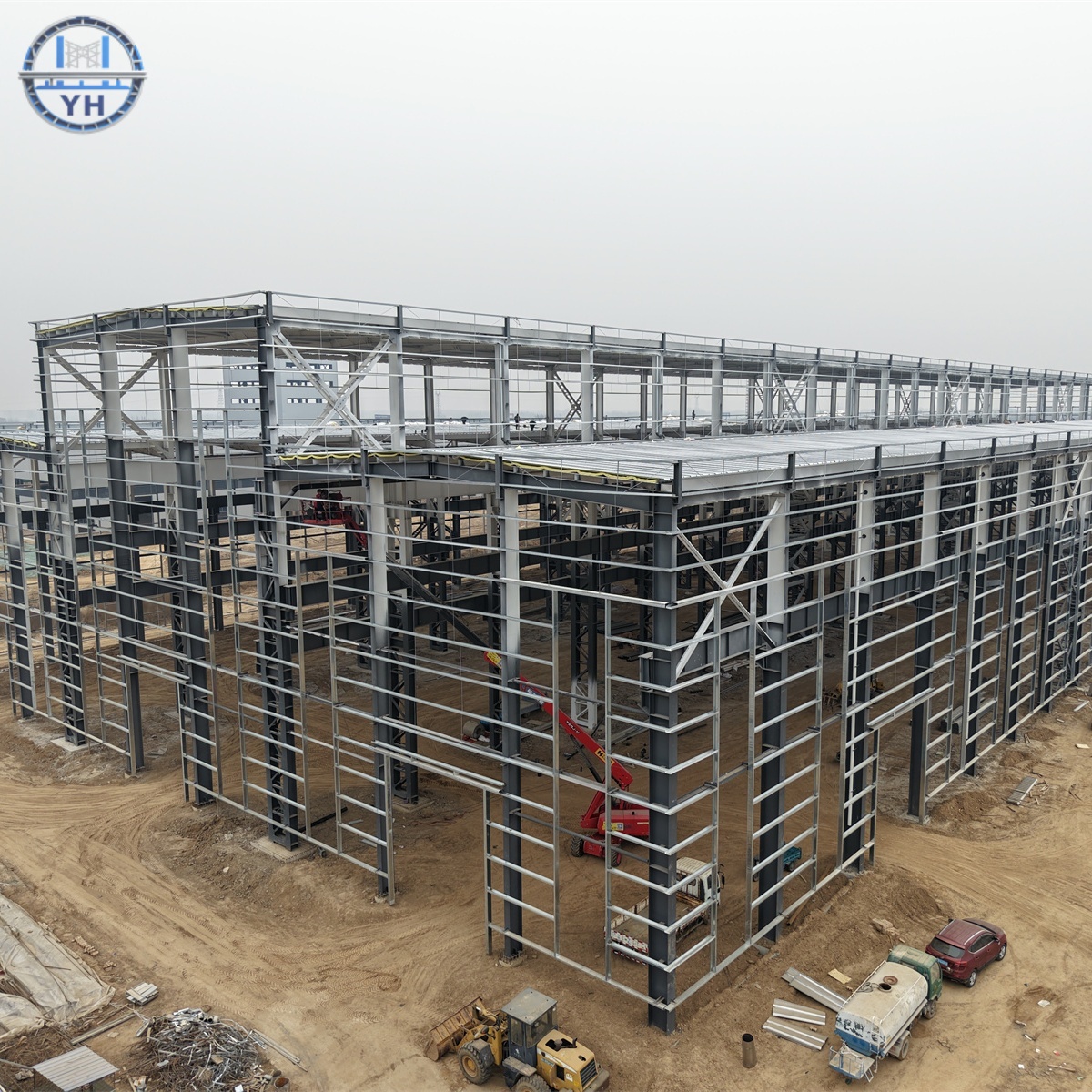 Multi Story Hospitals Schools Office Buildings Apartment Customized Steel Structure Integrated Construction Engineered Building