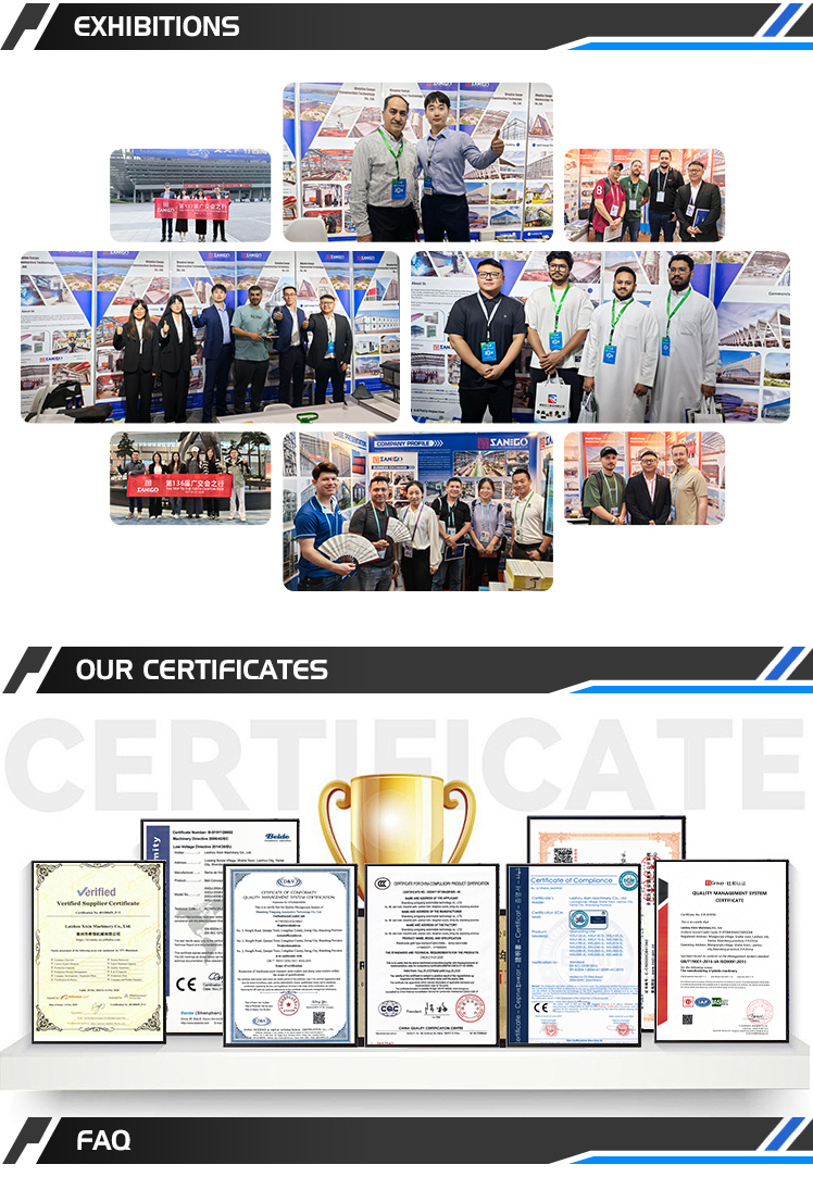 Steel structure fabrication factory