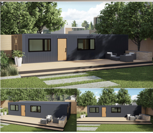 Modular Prefabricated Container Homes Flat Pack Steel Houses Apartments Hotels