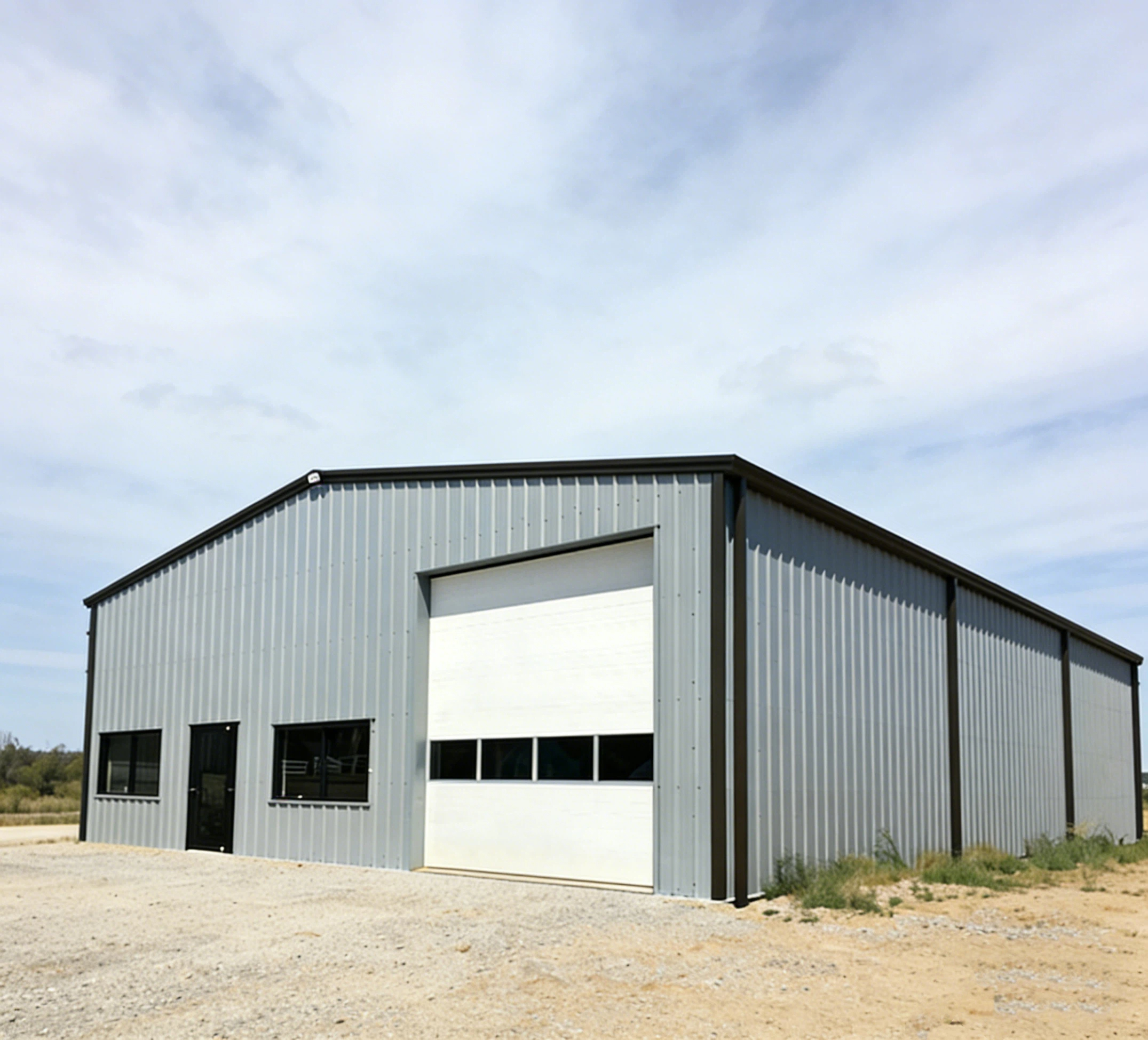 Fast Build Prefabricated Steel Structure Warehouse Prefab Workshop Commercial Industrial Building Steel Construction Kits